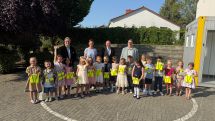 Sicherer Schulweg mit Warnwesten